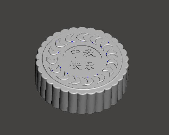 中秋月饼 stl文件下载(3d打印模型)