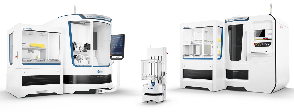 全新"刀具自动化生产（ATP）"系统，瓦尔特为圆柱形精密刀具提供自动化解决方案