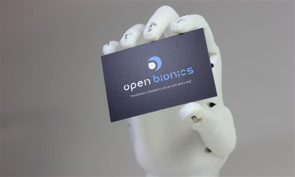 Open Bionics˾Ƴ500Ԫɿװ3Dӡе